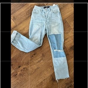 Hollister W24x L27 Ultra high rise vintage stretch straight jeans